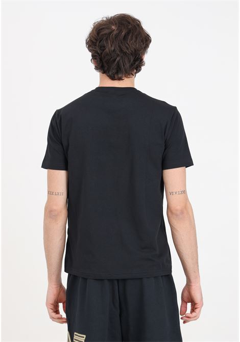 T-shirt nera da uomo Logo Series EA7 | 3DPT37PJMUZ0208