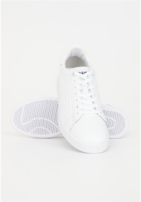 Sneakers da uomo bianche con logo EA7 | X8X001XCC5100001