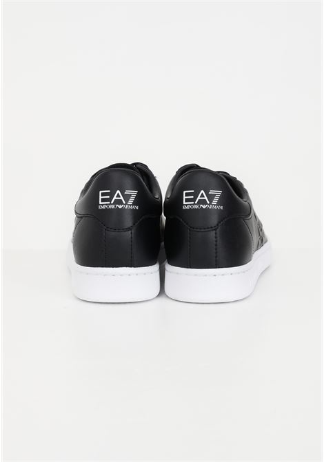 EA7 sneakers uomo bianche logo tomaia ecopelle logo laterale rilievo lacci primavera estate X8X001XCC5100001 EA7 | X8X001XCC51.00002