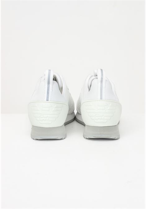 Sneakers da uomo bianca con inserti grigi EA7 | Sneakers | X8X027XK05000175