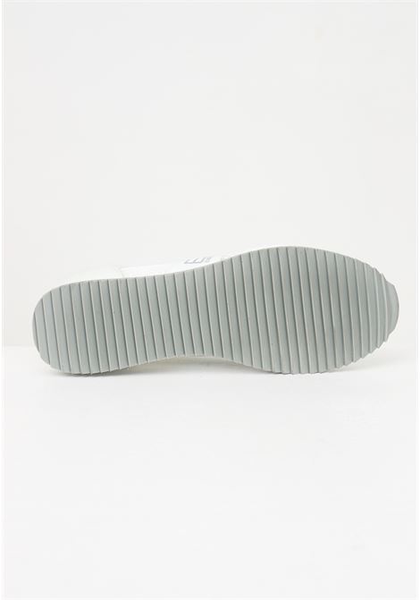 Sneakers da uomo bianca con inserti grigi EA7 | X8X027XK05000175