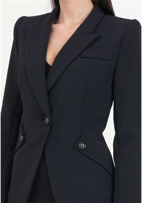 Blazer da donna elegante nero con bottoni ELISABETTA FRANCHI | Giacche | GI05741E2110