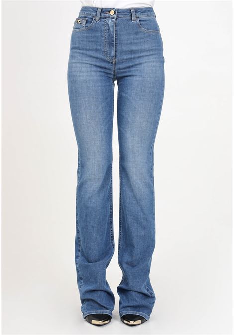 Jeans da donna in denim a zampetta ELISABETTA FRANCHI | Jeans | PJ57I41E2104