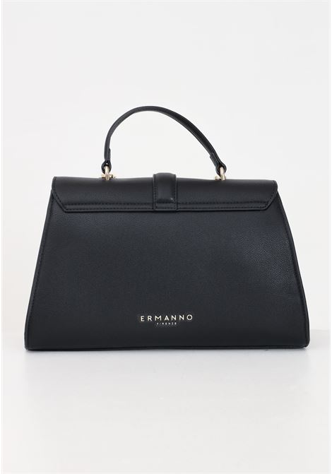 Raffaella black large top handle women's bag Ermanno scervino | 12401682293