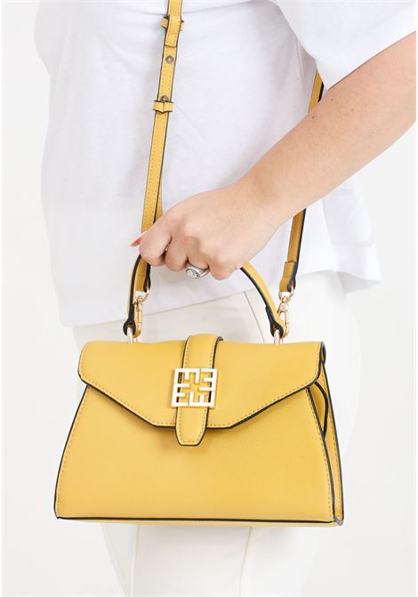 Raffaella small top handle yellow women's bag Ermanno scervino | 12401683323
