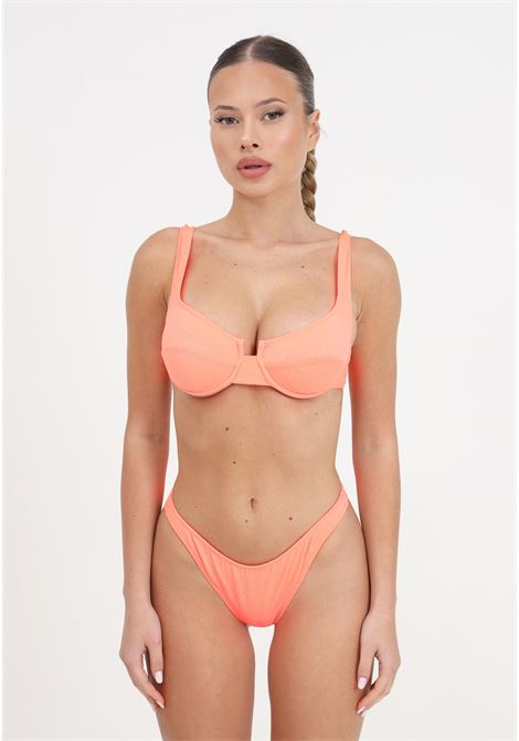 Women's bikini top and fixed American briefs visionary dose fluo F**K | Beachwear | FK-V007FC.