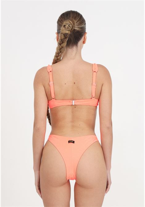 Women's bikini top and fixed American briefs visionary dose fluo F**K | FK-V007FC.