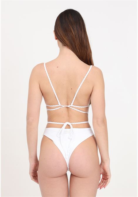 Clear white women's monokini F**K | FK24-0122WHWHITE
