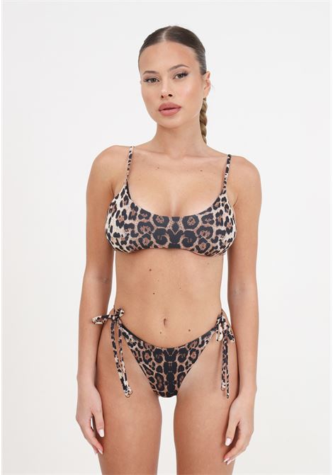 Bikini da donna top e slip brasiliano regolabile fantasia spotted F**K | FK24-0402X01F.SIA