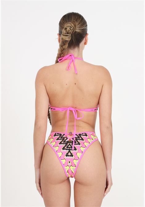 Women's bikini top and fixed American ethos pattern F**K | FK24-0600X07.