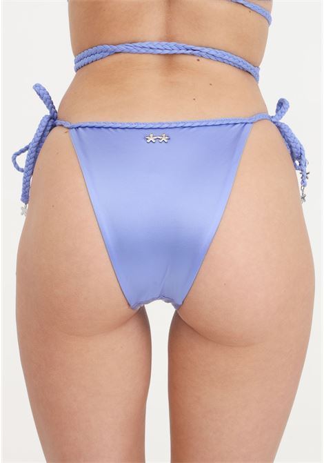 Women's swim briefs with adjustable laces made up F**K | FK24-1021PR.