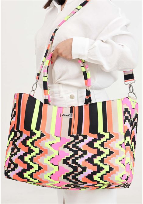 Ethos multicolor women's beach bag F**K | Bags | FK24-A030X07.