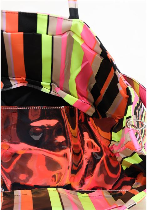 Ethos multicolor women's beach bag F**K | FK24-A030X07.
