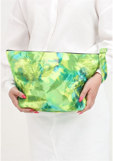 Sundown green women's maxi clutch bag F**K | Bags | FK24-A032X04.