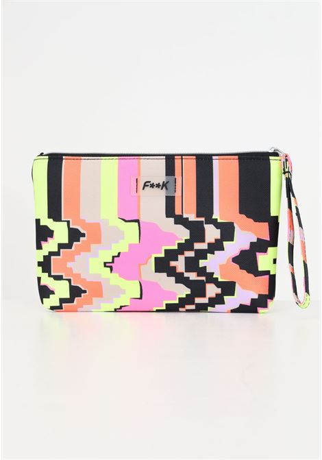 Ethos multicolor women's mini clutch bag F**K | Bags | FK24-A034X07.