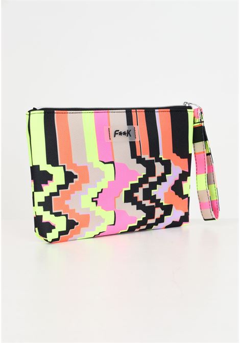 Ethos multicolor women's mini clutch bag F**K | FK24-A034X07.