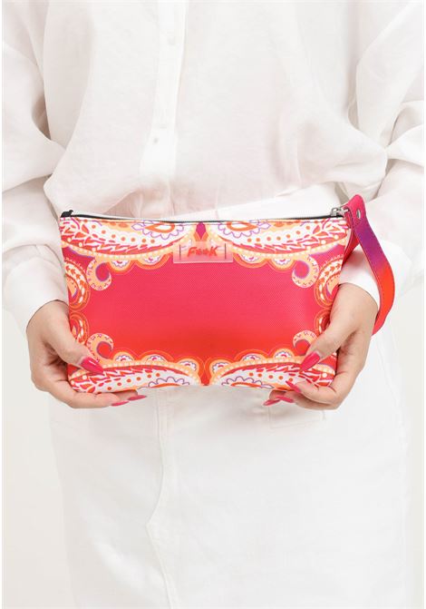 Sunrise pink women's mini clutch bag F**K | FK24-A034X25.