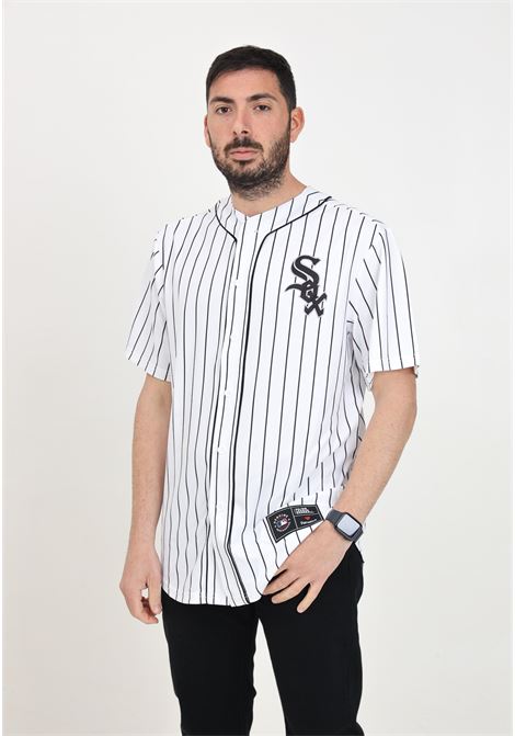 Fanatics Chicago White Sox Men's White and Black Shirt Fanatics | Shirt | 007N-A073-RX-0IYWHITE AND BLACK/BLACK
