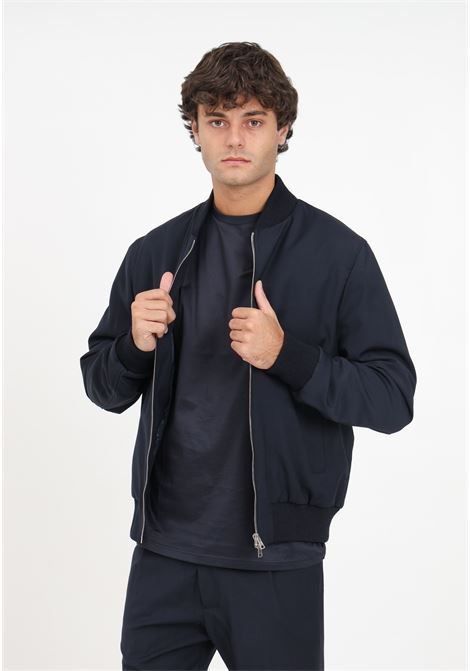 Dark blue jacket with zip for men GOLDEN CRAFT | GC1JFW23246622E044