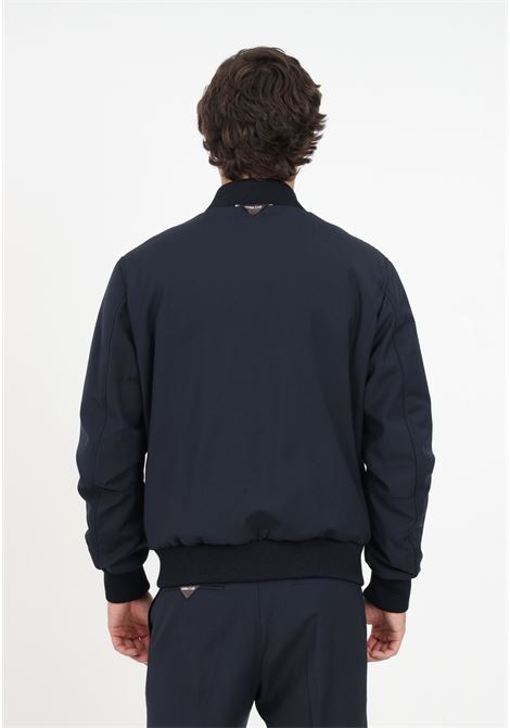 Dark blue jacket with zip for men GOLDEN CRAFT | Jackets | GC1JFW23246622E044