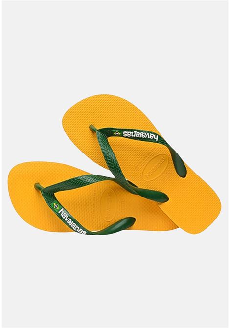 Brasil yellow flip flops for men and women HAVAIANAS | Flip flops | 41108501740