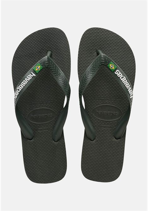 Green flip flops for men and women Brasil HAVAIANAS | Flip flops | 41108505983