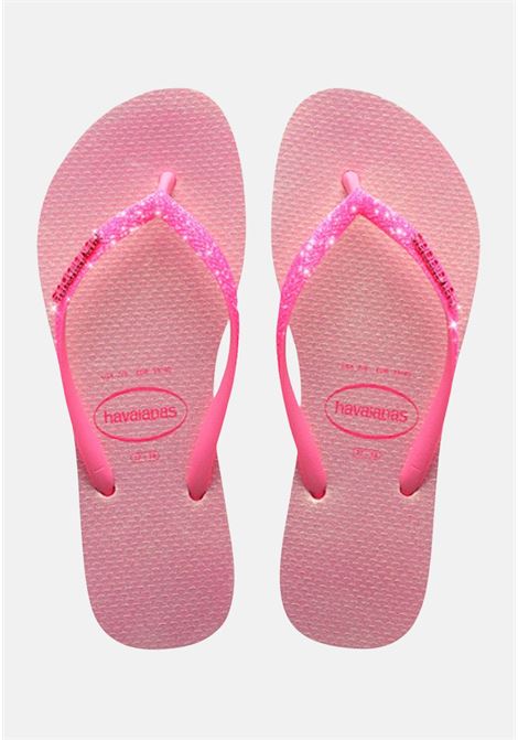 Havaianas Slim Sparkle pink infraito for women HAVAIANAS | Flip flops | 41489225567