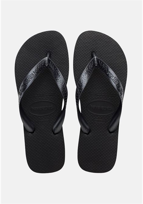 Black flip flops for men and women HAVAIANAS | Flip flops | 41493750090