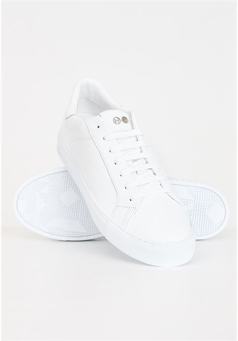White white sole men's sneakers HIDE & JACK | ETOSLWHTWHT