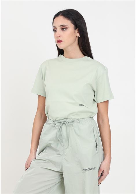 Aloe Green Jersey Half Sleeve Women's T-Shirt HINNOMINATE | T-shirt | HMABW00124-PTTS0043VE15