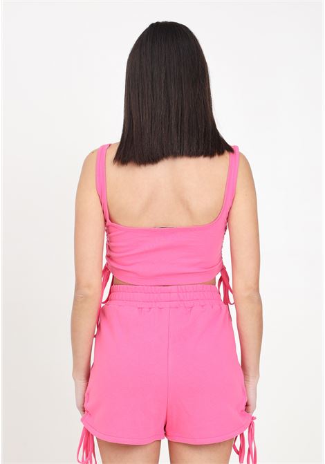 Top da donna rosa geranio con arricciature laterali HINNOMINATE | HMABW00147-PTTS0043VI16