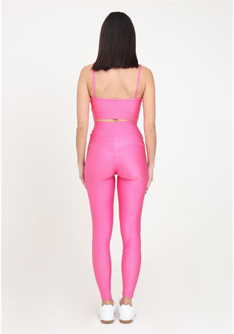 Women's leggings in geranium pink lycra HINNOMINATE | Leggings | HMABW00200-PTTS0001VI16