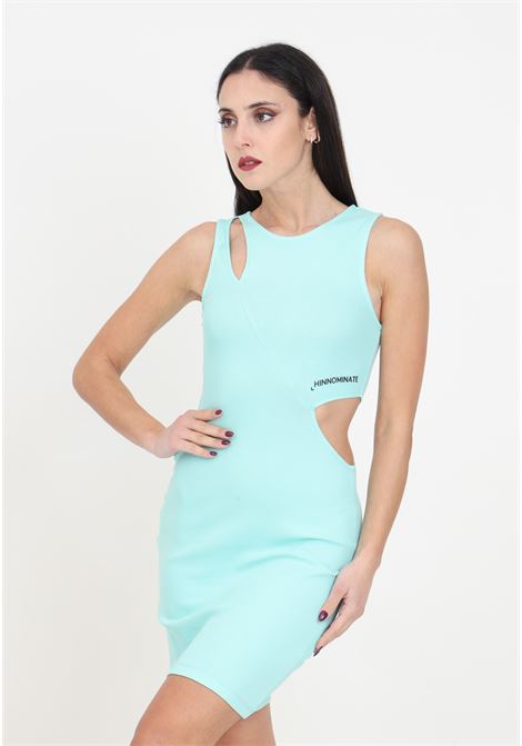 Maldives green ribbed short dress for women HINNOMINATE | Dresses | HMABW00218-PTTA0006VE14