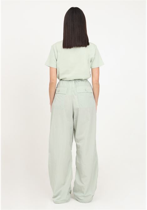 Pantaloni da donna in nylon a vita alta verde aloe HINNOMINATE | HMABW00256-PTTN0043VE15