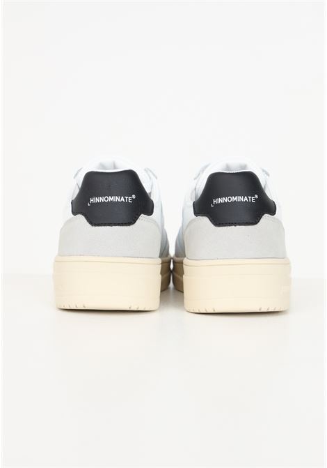 Sneakers unisex similpelle colore bianco con retro nero HINNOMINATE | Sneakers | HMCAW00006NERO