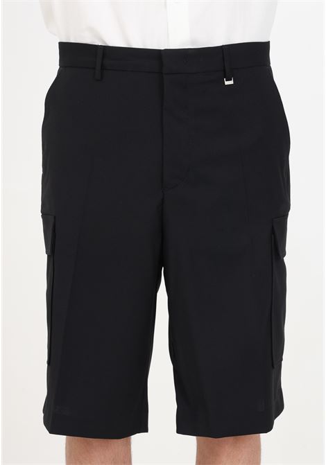 Black men's cargo Bermuda shorts I'M BRIAN | Shorts | BE2843009