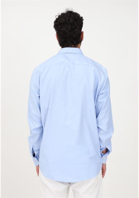 Light blue elegant shirt for men I'M BRIAN | CA2463CELESTE