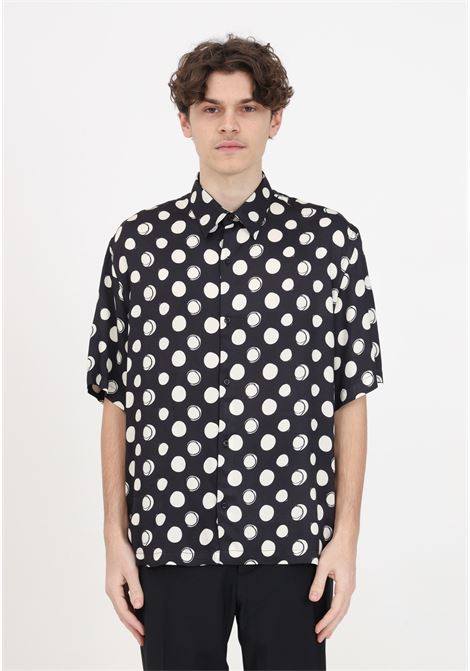 Polka dot patterned men's shirt I'M BRIAN | CA28150028