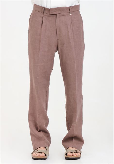 Brown men's trousers I'M BRIAN | Pants | PA2834020