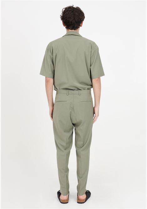 Pantaloni da uomo verde tasca america I'M BRIAN | PA2840101