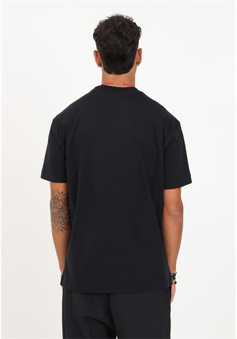Solid color men's black T-shirt I'M BRIAN | TS2720009