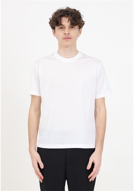 White men's t-shirt with logo sewn on the back I'M BRIAN | T-shirt | TS2908002