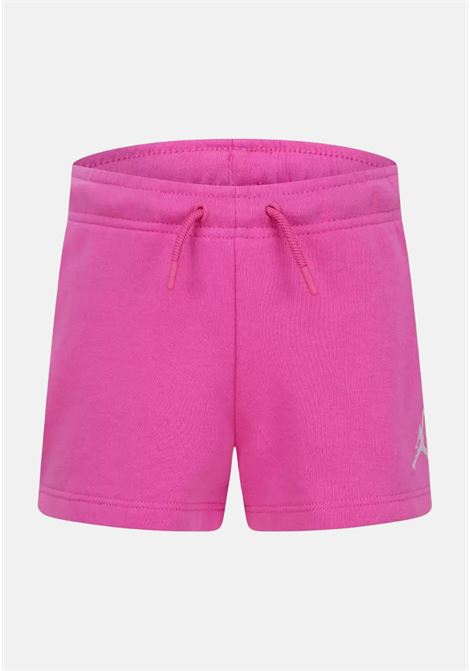 Shorts sportivo Jordan Essentials fucsia da bambina JORDAN | 45A771P5D