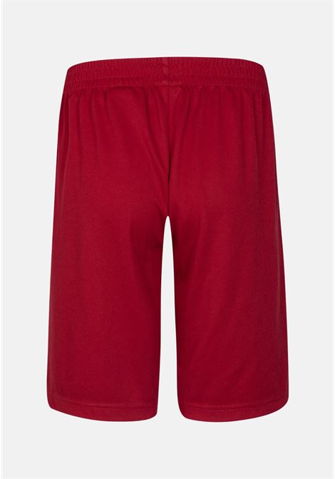Red sports shorts for children with contrasting logo print JORDAN | Shorts | 957176R78