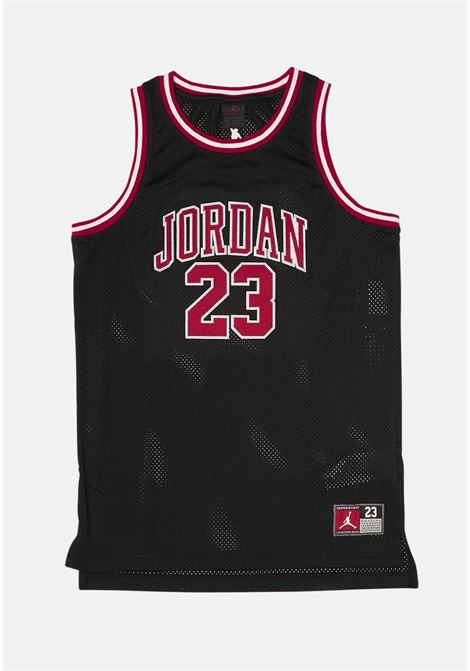 Black children's tank top with Jordan 23 print JORDAN | T-shirt | 95A773023