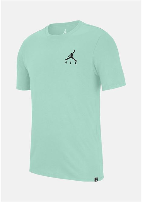 Aqua green short-sleeved t-shirt for boys and girls with Jumpman logo JORDAN | T-shirt | 95A873E8G