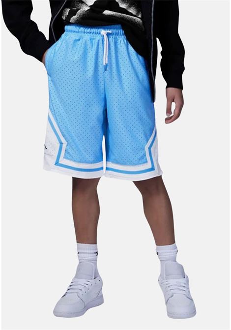 Light blue sports shorts for boys and girls AIR DIAMOND JORDAN | Shorts | 95B136B9F