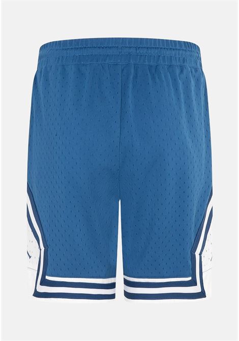 Shorts sportivo blu da bambino con logo Jumpman laterale JORDAN | 95B136U1R