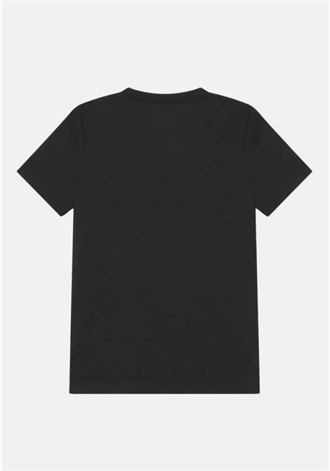 T-shirt nera con logo da bambino e bambina JORDAN | 95B922023