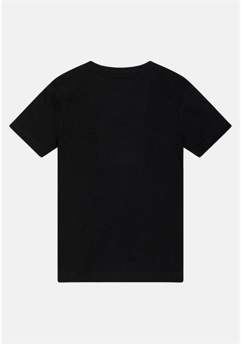 T-shirt a maniche corte nera da bambino GRADIENT STACKED TEE JORDAN | 95D119023